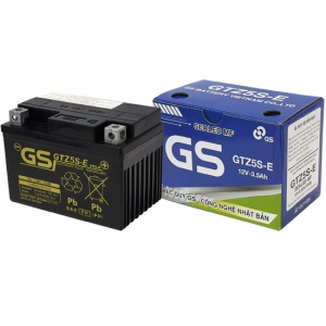 BÌNH ẮC QUY GS MF GTZ5S-E (12V-3.5Ah)