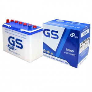 BÌNH ẮC QUY GS NS60 (12V - 45Ah)